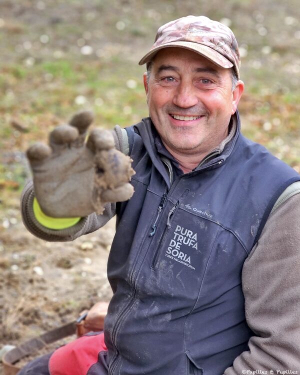 Javier et sa récolte