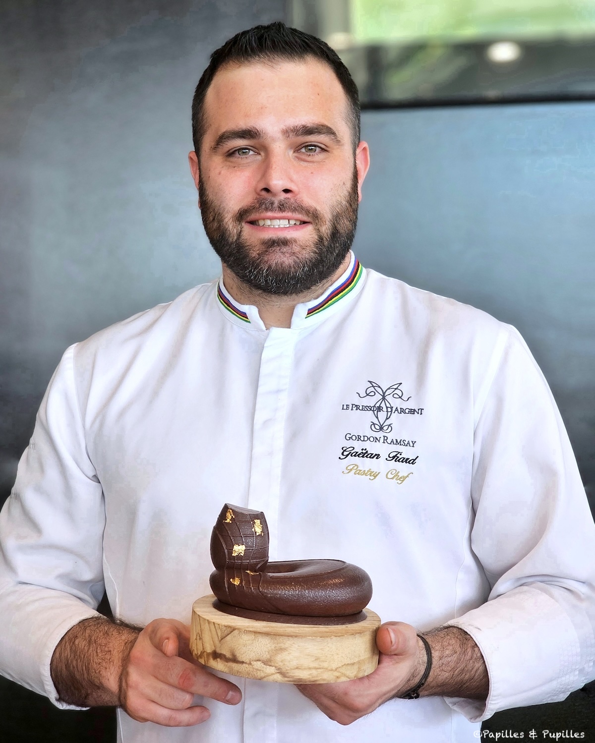 Gaëtan Fiard et chocolat de Pâques