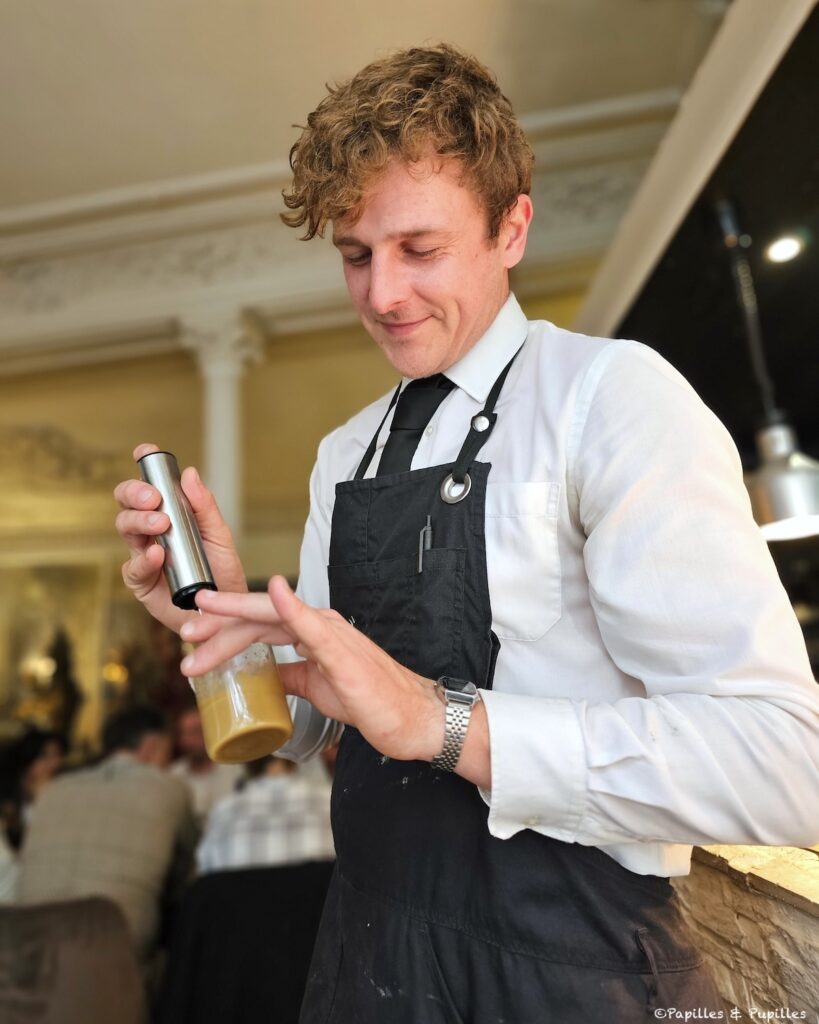 Préparation de la sauce