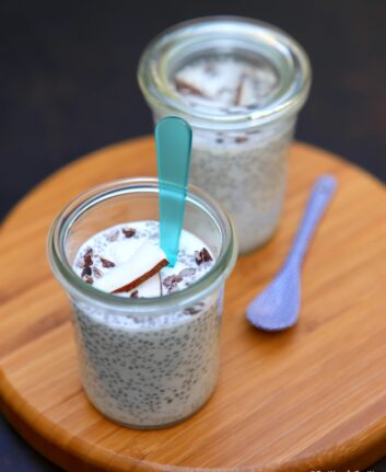 Pudding lait de coco graines de chia