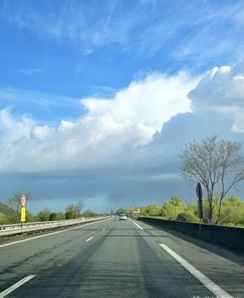 Sur la route
