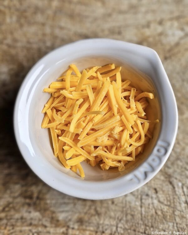 Cheddar râpé