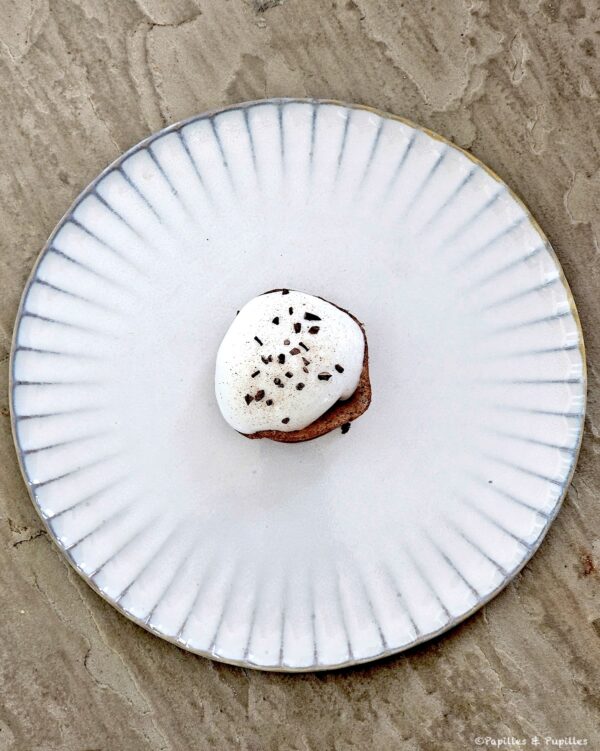 Dessert chocolat olives noires