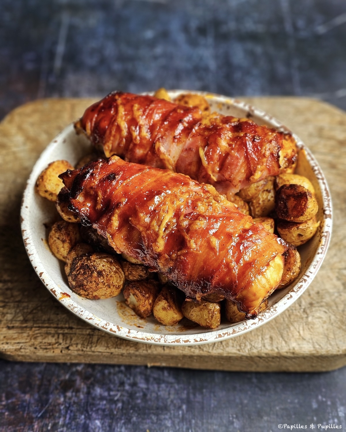 Escalopes et pommes de terre 
