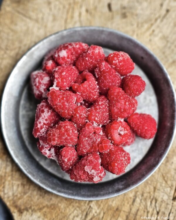 Framboises surgelées