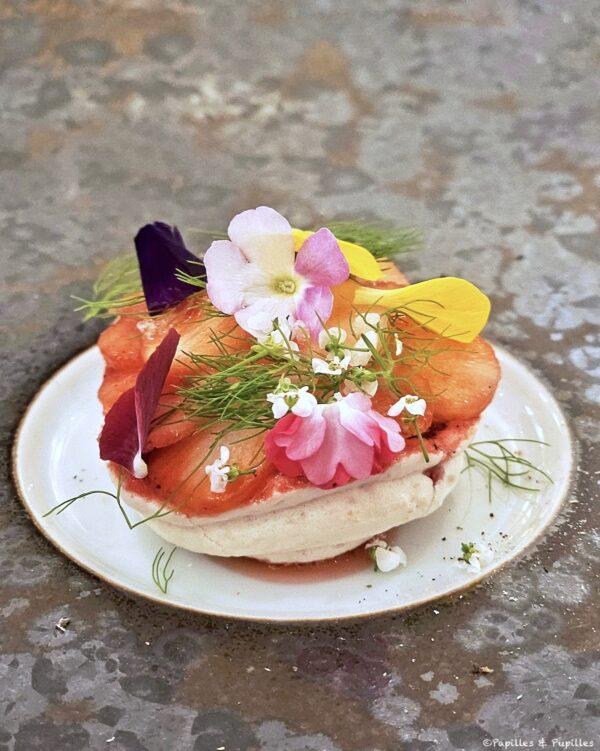 Macaronade aux fraises