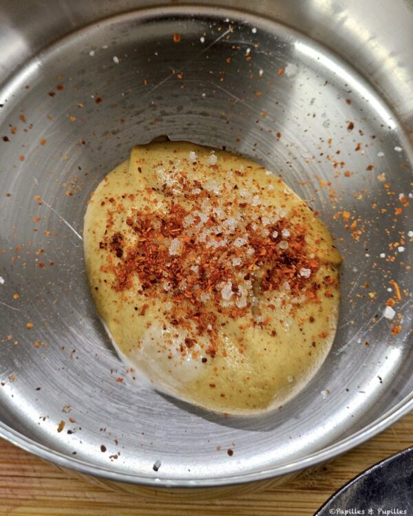 Moutarde sel et piment