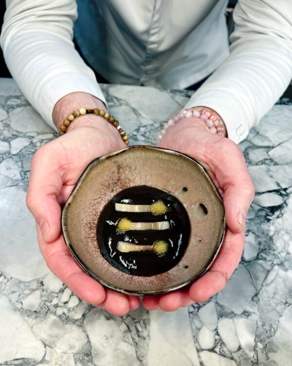 Plat au hareng ©David Toutain / Relais & Châteaux