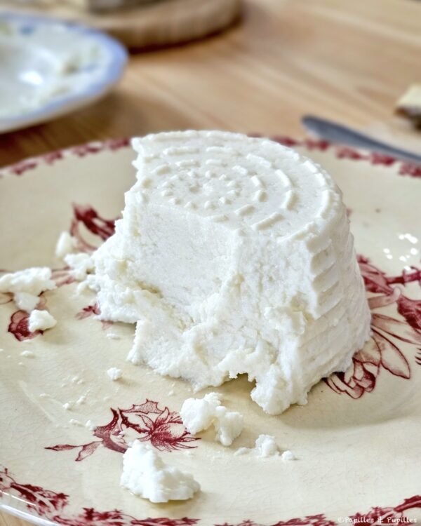 Ricotta entamée