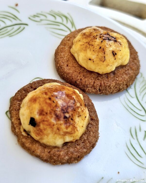 Sablés crème brûlée