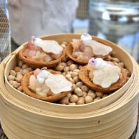 Tartelette au maigre, Radis noir / Leche de Tigre / Fenouil / Yaourt fumé