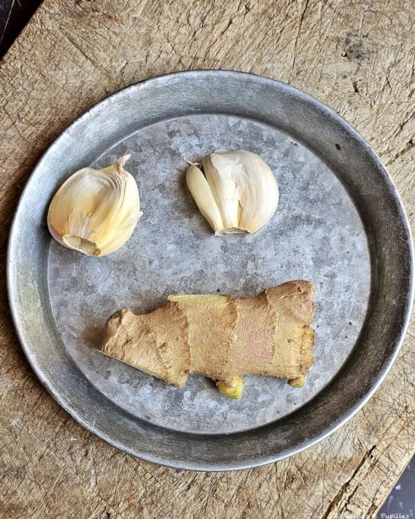 Ail et gingembre