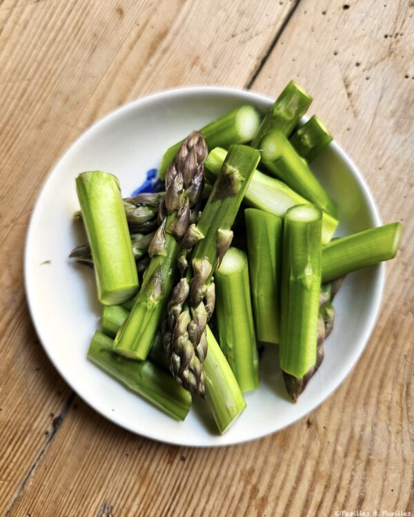Asperges coupées
