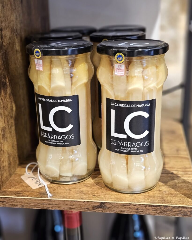 Asperges en bocaux