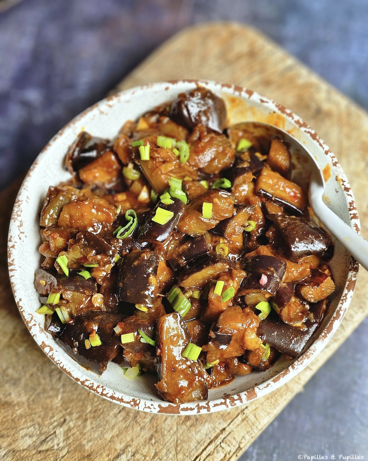 Aubergines à la Sichuanaise