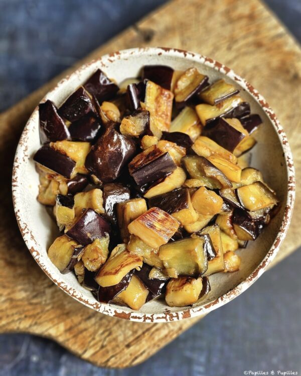 Aubergines précuites