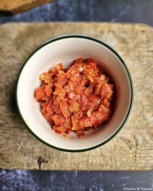 Compotée de tomates