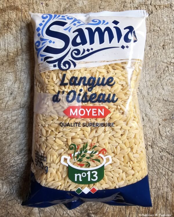 Pâtes langues d'oiseaux