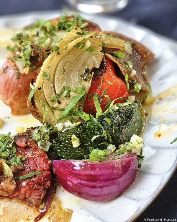 Légumes au braséro