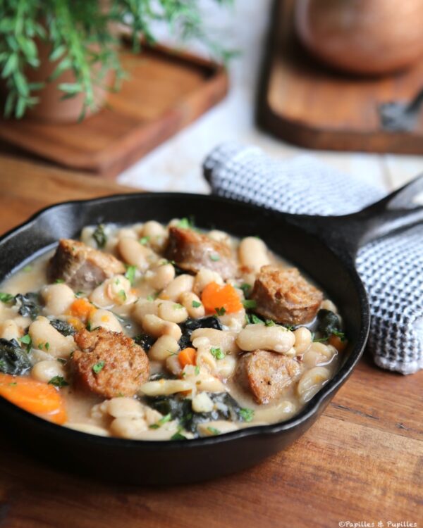 Poêlée de haricots blancs