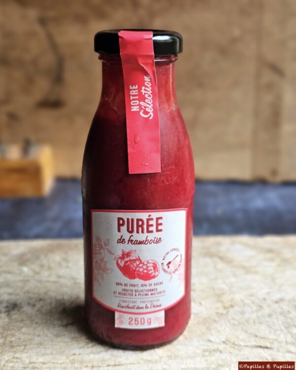 Purée de framboises