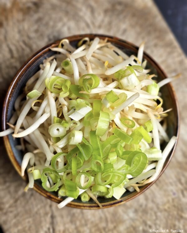 Soja et vert de cive