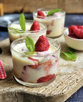 Tiramisu aux framboises