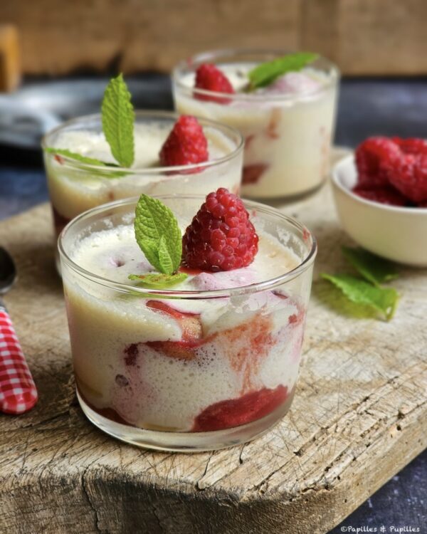 Tiramisu aux framboises