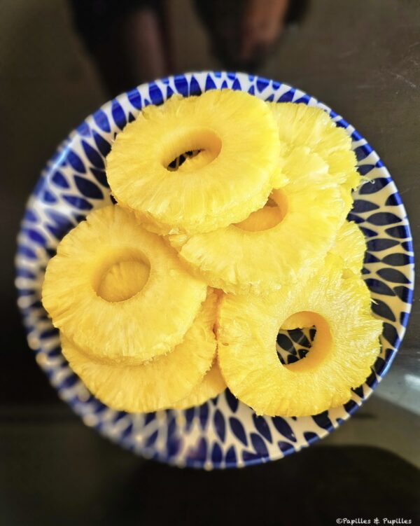 Tranches d'ananas