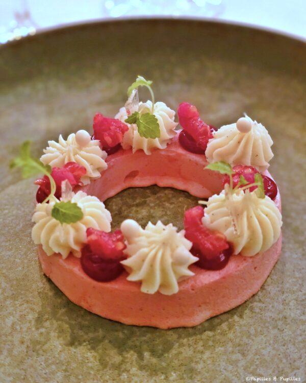 Parfait aux framboises