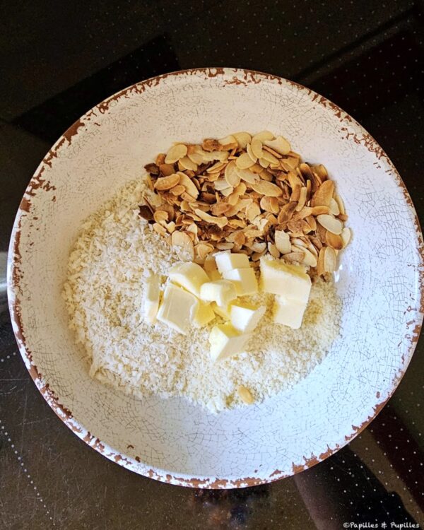 Préparation des miettes