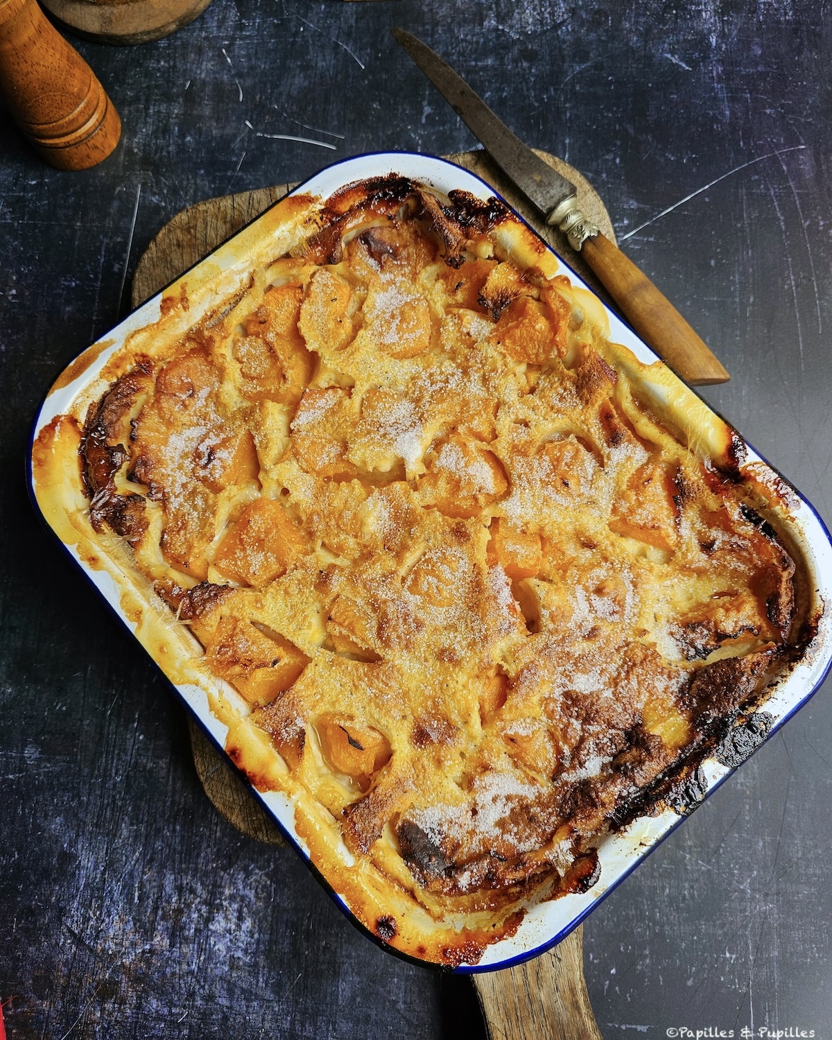 Clafoutis aux abricots 