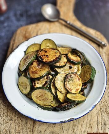 Courgettes à la plancha
