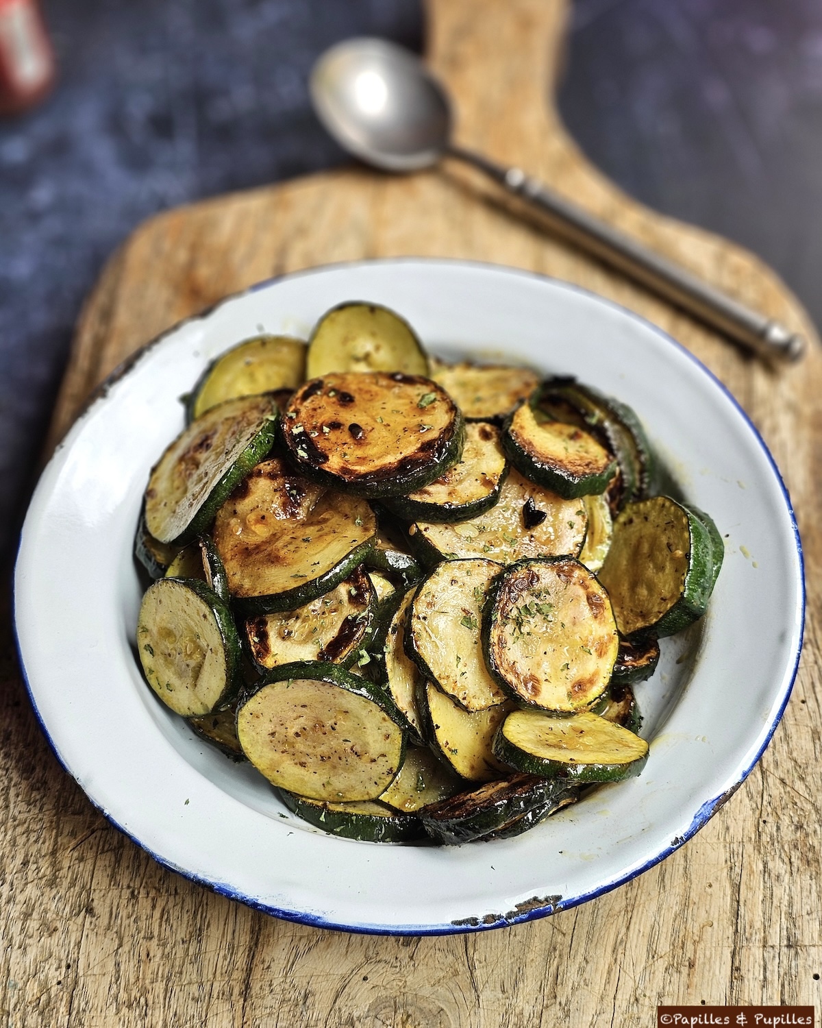 Courgettes à la plancha