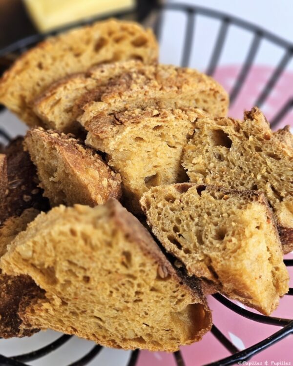 Pain au maïs et piment d Espelette