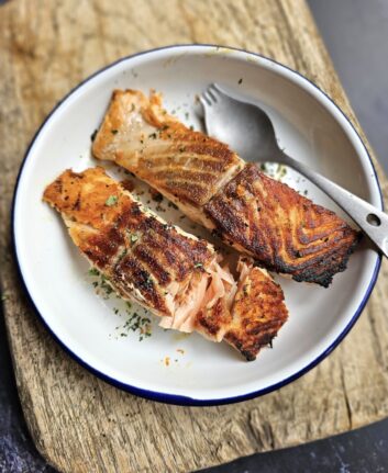 Saumon à la plancha