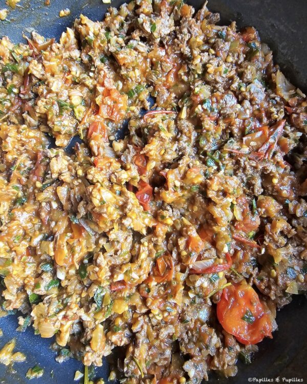 Sauce au bœuf haché