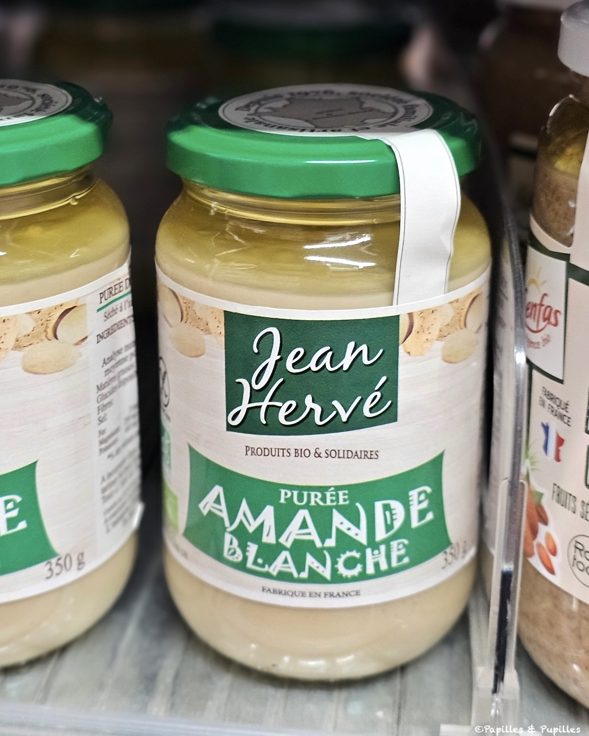 Purée d'amandes blanches