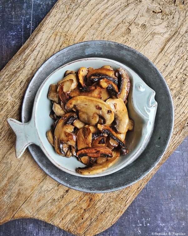 Champignons cuits