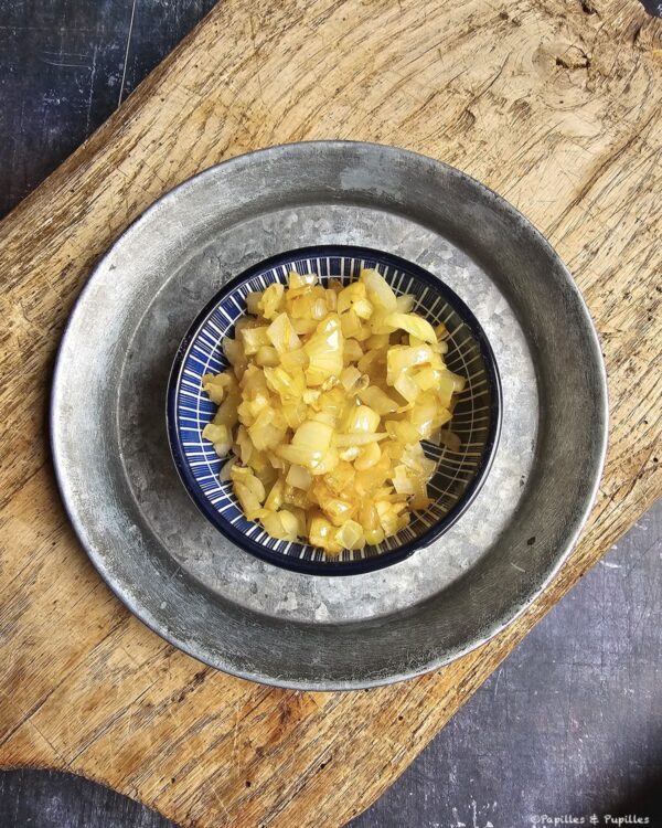 Oignons et ail, cuits