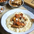 Risotto butternut rôtie et champignons