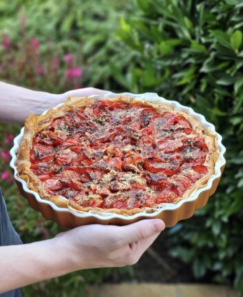 Tarte à la tomate