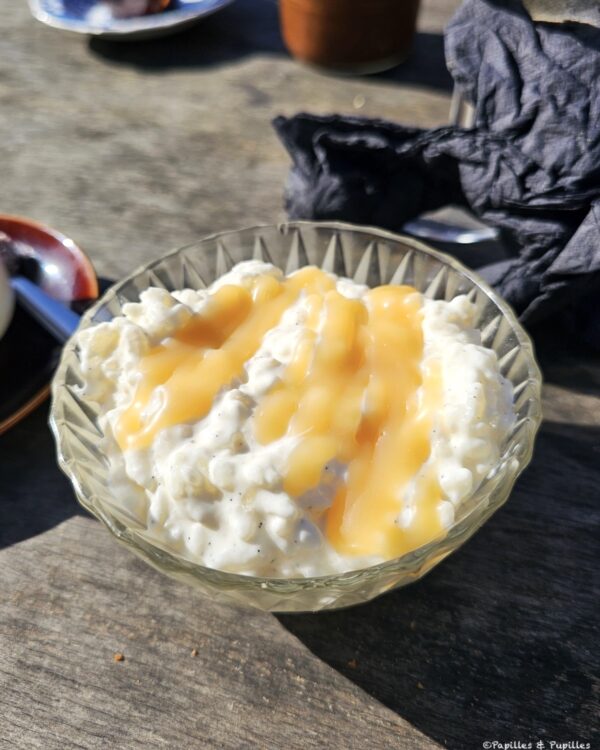 Riz au lait, caramel beurre salé