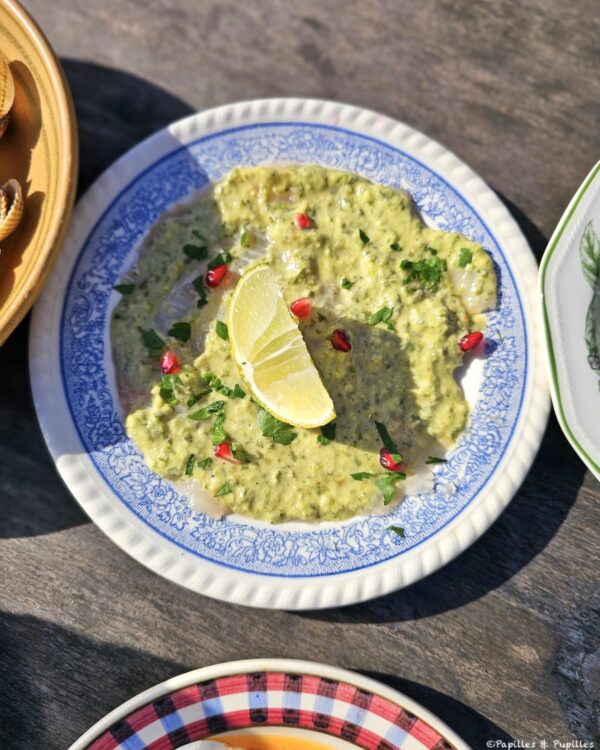 Ceviche de lieu jaune Ikéjimé