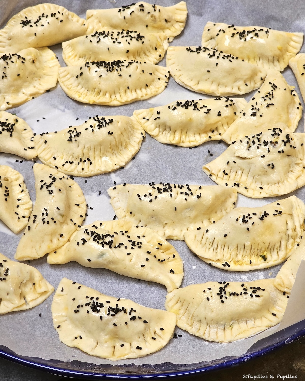 Demi lunes avant cuisson