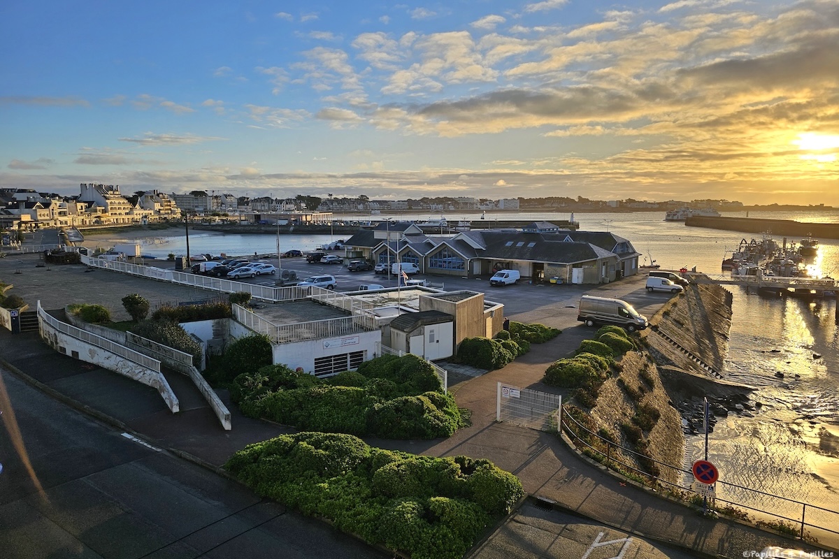 Lever de soleil sur Quiberon