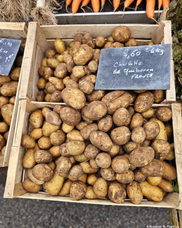 Pommes de terre Charlotte