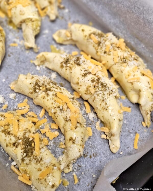 Rugelachs avant cuisson