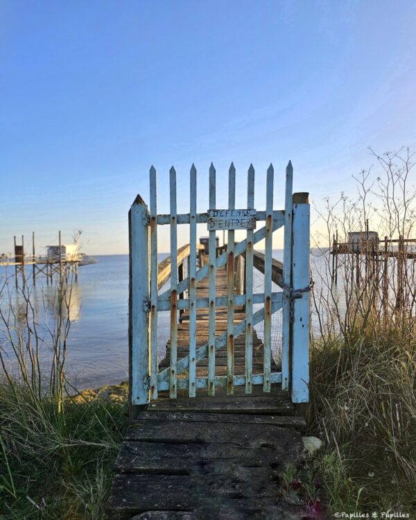 Port d'un carrelet, Arces
