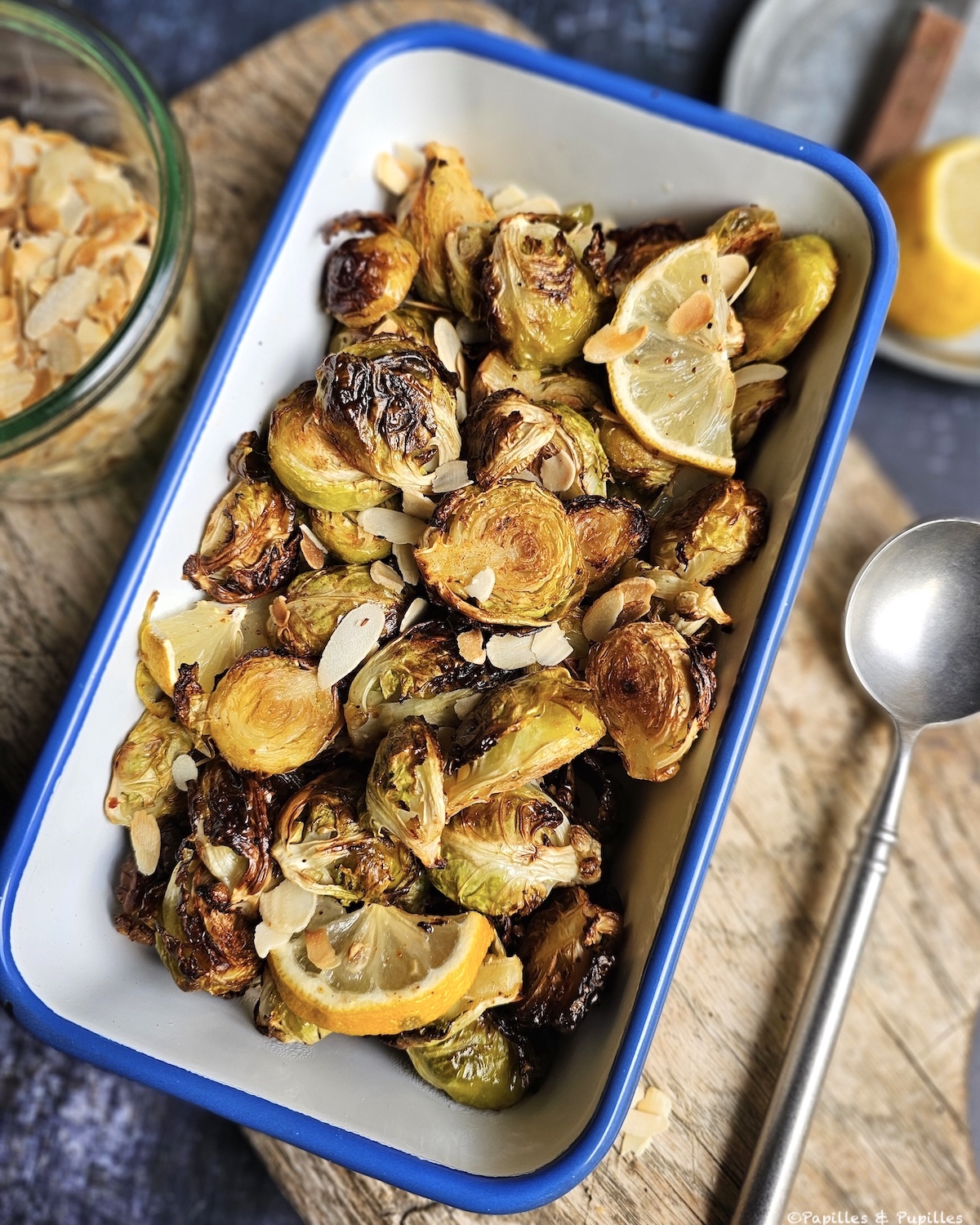 Choux de Bruxelles aux amandes